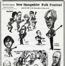 The First Annual New Hampshire Folk Festival April 29, 2006 at the Music Hall, Portsmouth, N.H. [poster]